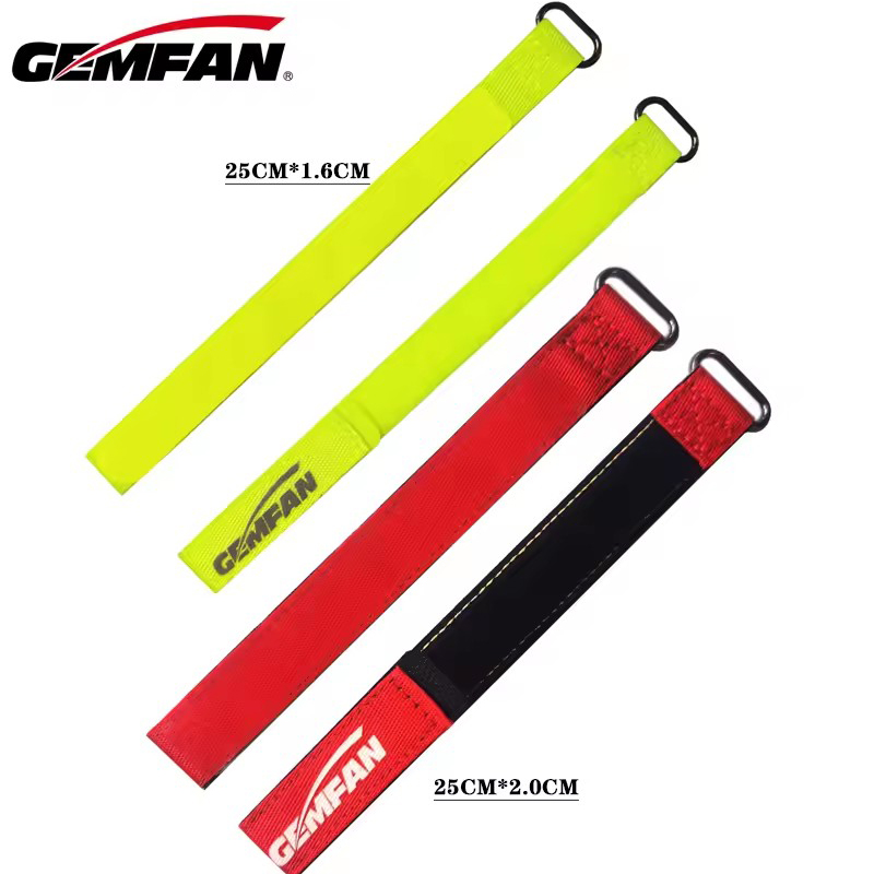 Gemfan-高強度滑り止め織りリポバッテリーストラップ、1 - Drone Power Distribution Board のレビューと価格