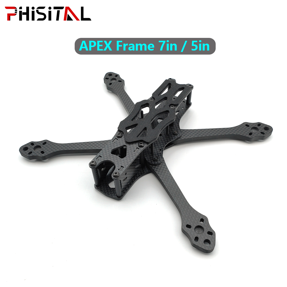 APEXフレーム 7インチ/6インチ/5インチ カーボンファ - Drone Motor のレビューと価格